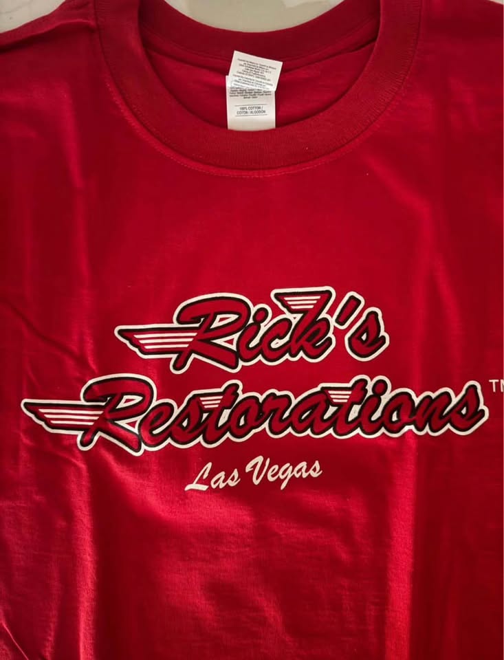 Ricks Restorations Red shirt